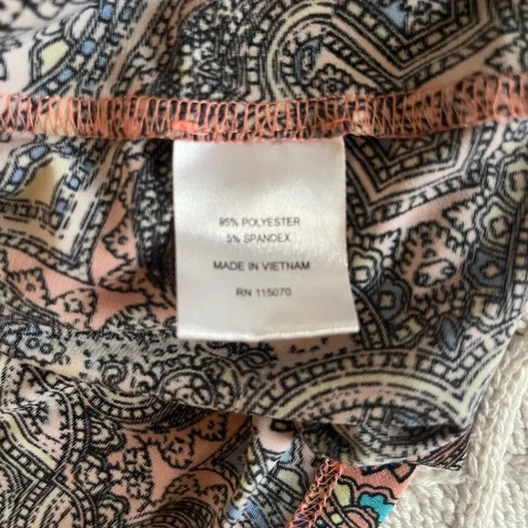 Nina Leonard Sleeveless Front Wrap Maxi Dress Women’s Size Large - Picture 13 of 16